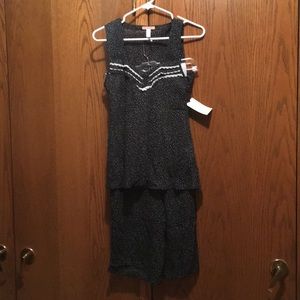 NWT sheer pajama set by Donna Nadeau size S